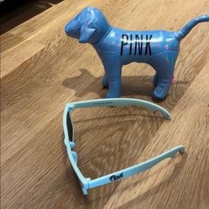 PINK VICTORIA’S SECRET dog and sunglasses